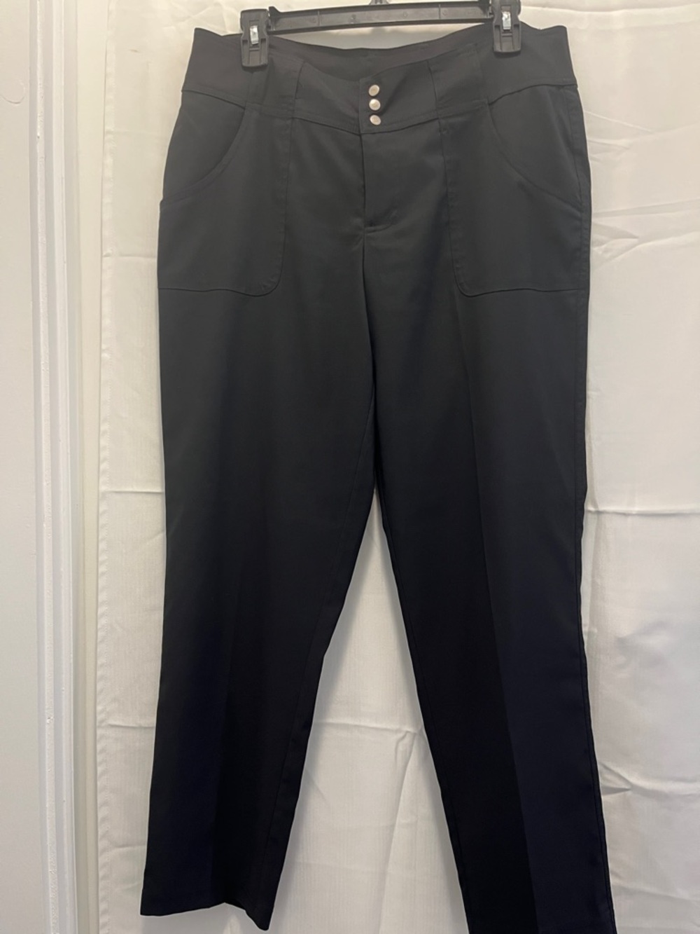 Jofit Black Active High-Waist Pull-On Leggings